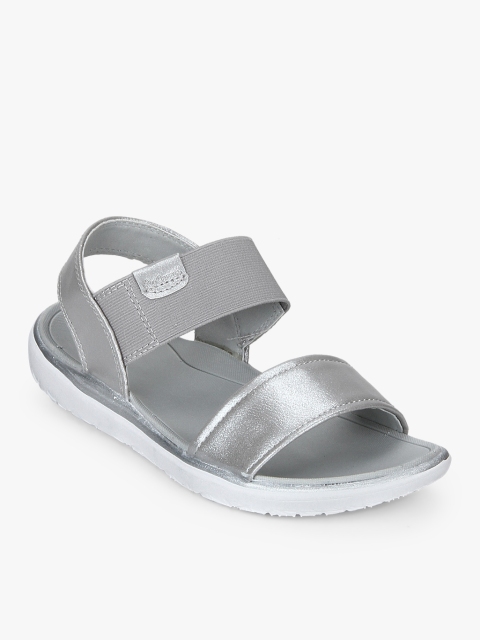 Lee Cooper Women Silver-Toned Flats