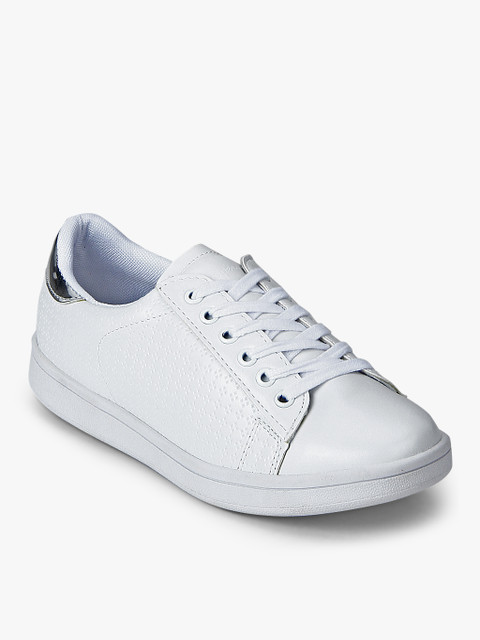 

Lee Cooper Women White Lace-up Sneakers