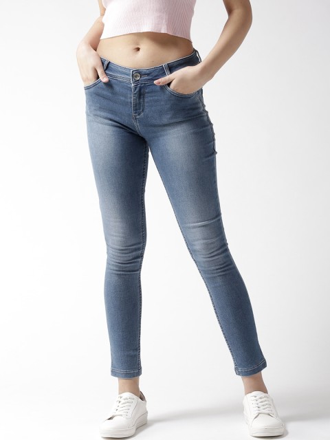 

Xpose Women Blue Skinny Fit Mid-Rise Clean Look Stretchable Jeans