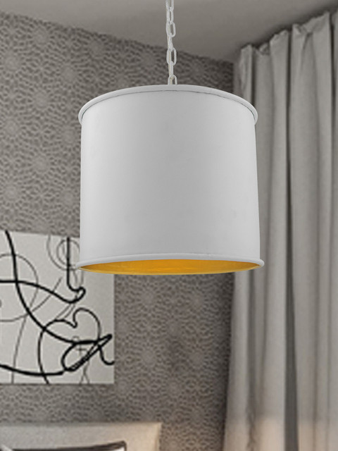 

Homesake White Solid Handcrafted Ceiling Lamp