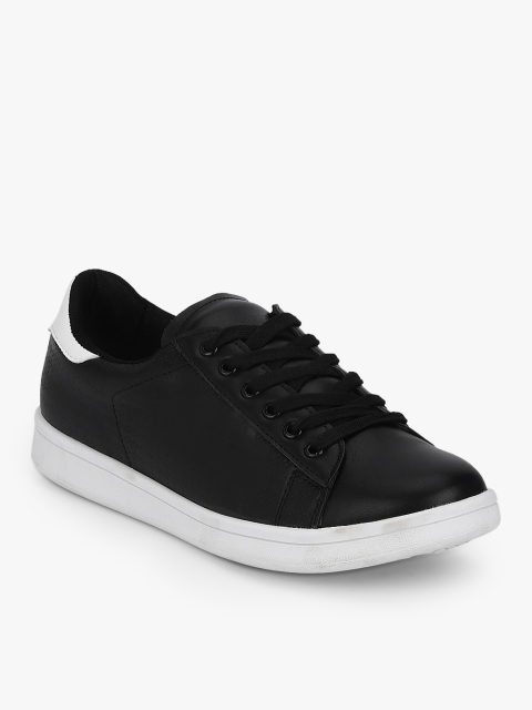 

Lee Cooper Women Black Lace-up Sneakers