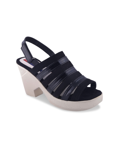 

MSC Women Black Solid Platforms
