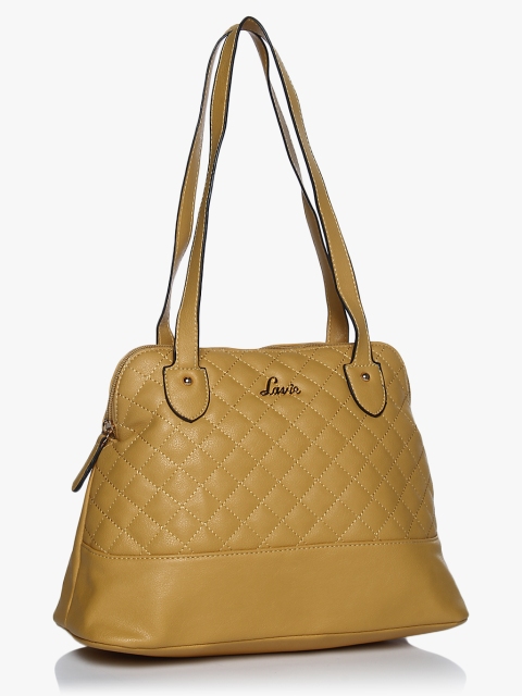 

Lavie Mustard Yellow Quilted Shoulder Bag