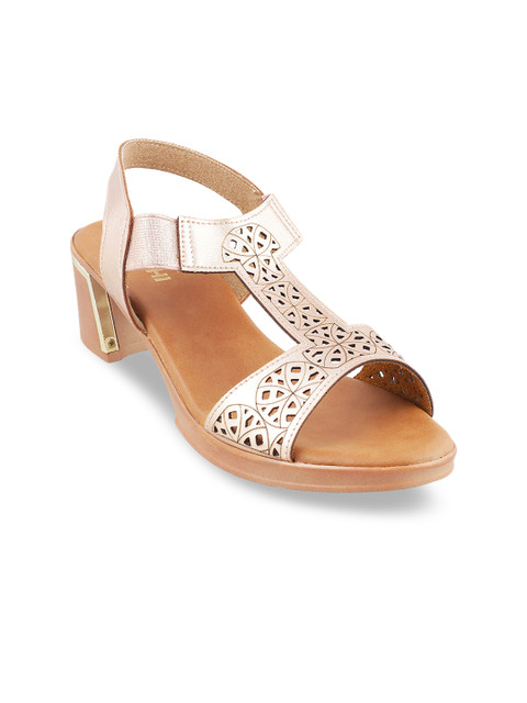 

Mochi Women White Solid Sandals