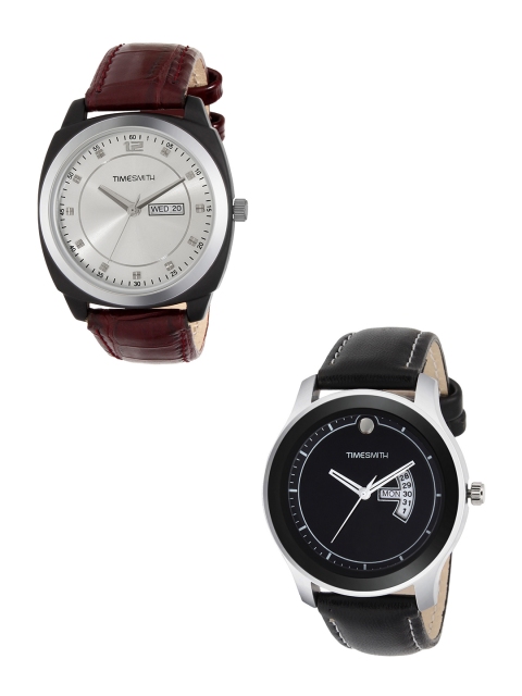 

TIMESMITH Set of 2 Analogue Watches TSC-003-004, Multi