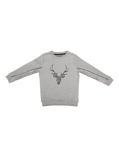 

Allen Solly Junior Boys Grey Printed Sweatshirt