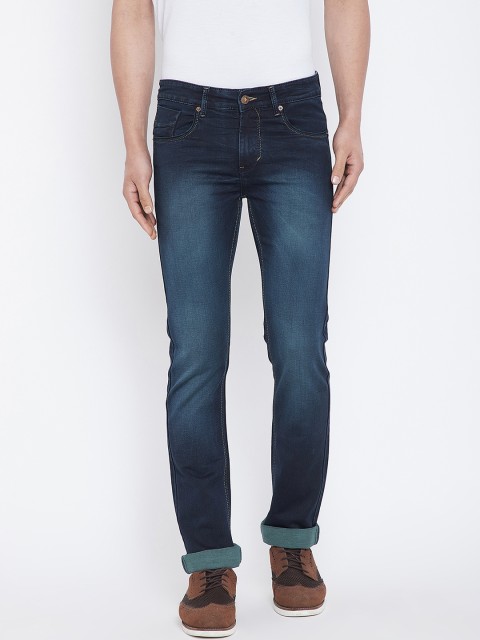 

Duke Men Green Regular Fit Mid-Rise Clean Look Jeans