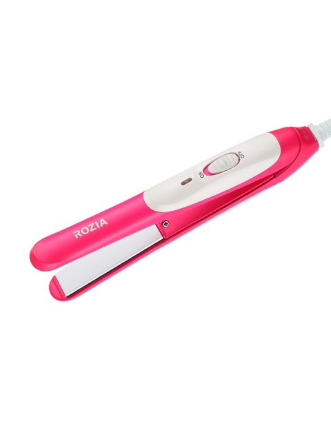

Rozia Women Mini Hair Straightener, Pink
