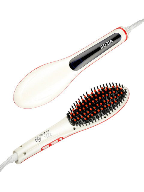 

Rozia Women Multi Styler Hair Straightener, White