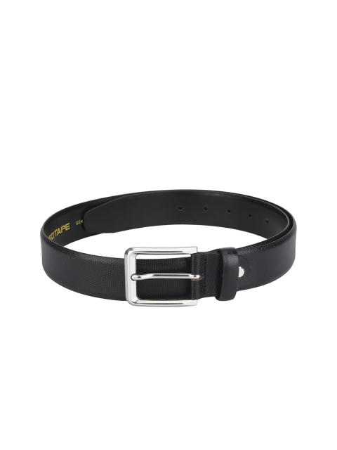 

Red Tape Men Black Textured Belt