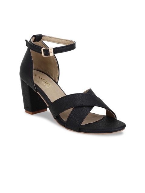

SCENTRA Women Black Solid Heels