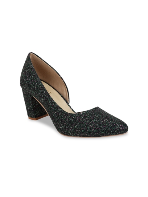 

SCENTRA Women Black Embellished Pumps