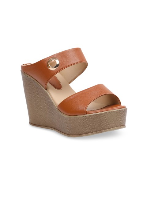 

pelle albero Women Tan Solid Heels