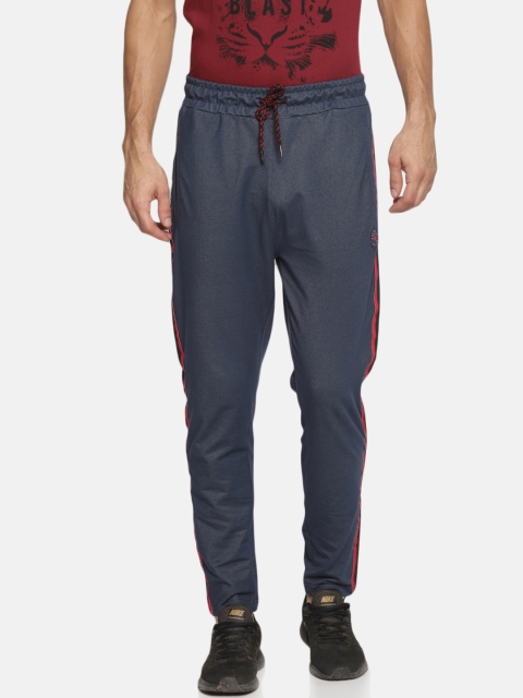 

Masculino Latino Men Blue Solid Slim Fit Track Pants