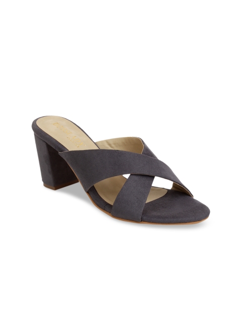 

SCENTRA Women Grey Solid Peep Toes