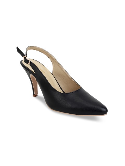 

SCENTRA Women Black Solid Pumps