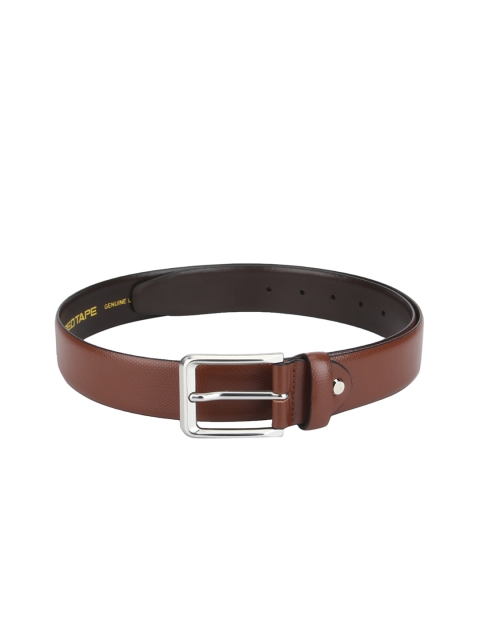 

Red Tape Men Tan Brown Textured Belt