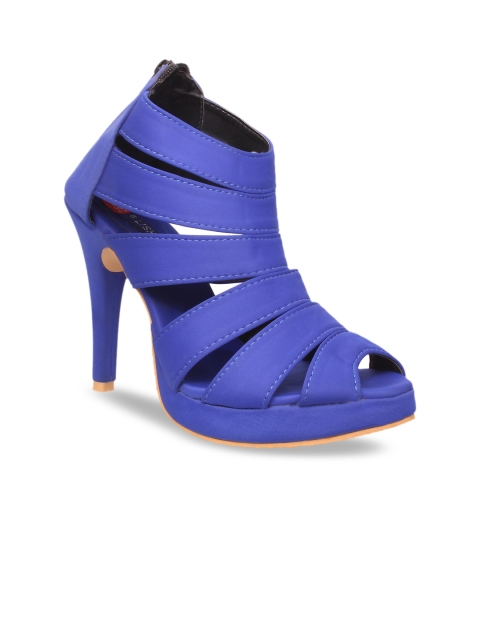 

MSC Women Blue Solid Stilettos