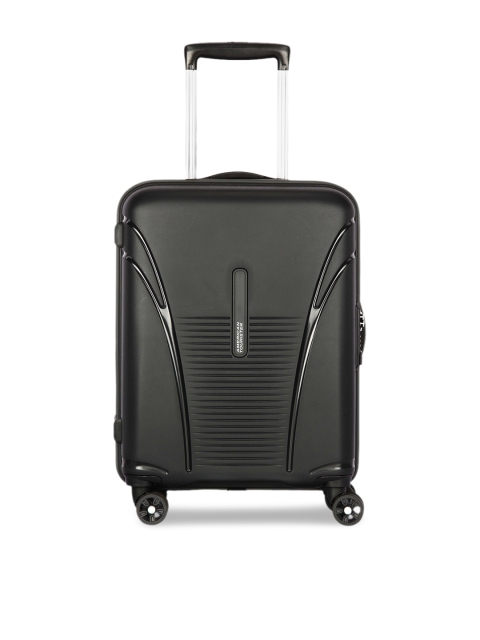 

AMERICAN TOURISTER Black HIGH ROCK Large Trolley Suitcase