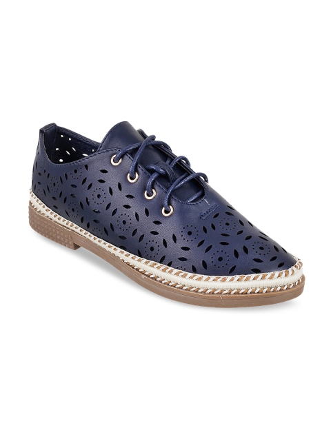 Metro Women Navy Blue Sneakers