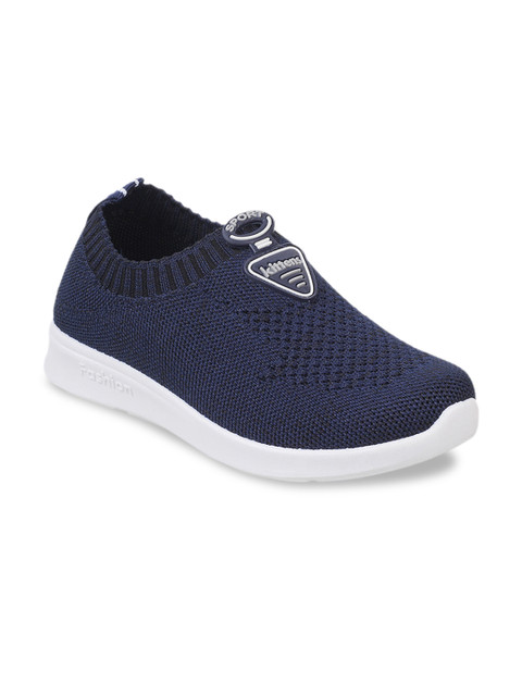 

Kittens Boys Blue Slip-On Sneakers