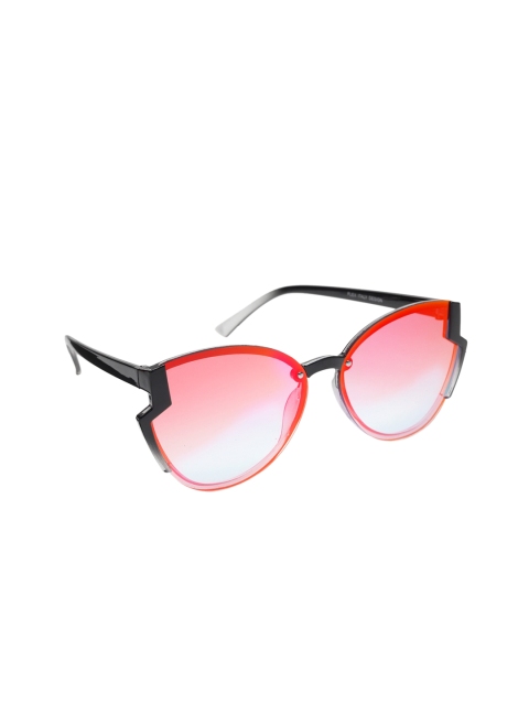 

Get Glamr Women Oversized Sunglasses SG-LT-MT-283-12, Orange