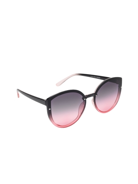 

Get Glamr Women Cateye Sunglasses SG-LT-MT-288-12, Black