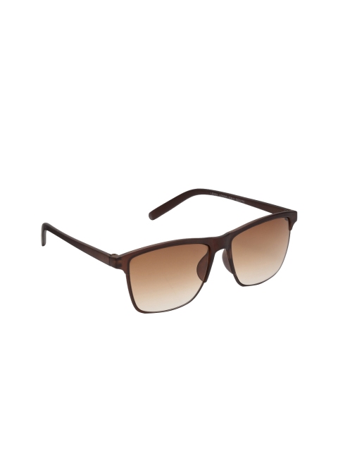 

Get Glamr Unisex Wayfarer Sunglasses SG-UN-MT-270-12, Brown
