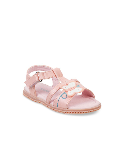 

Kittens Girls Pink Solid Open Toe Flats