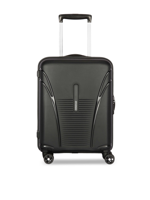 

AMERICAN TOURISTER Black High Rock Medium Trolley Suitcase