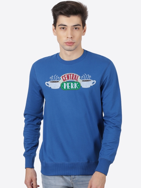 

Free Authority Friends Print Blue Sweatshirt for Men