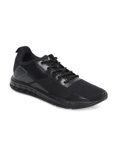 

Puma Men Black Intersteller V2 IDP Running Shoes