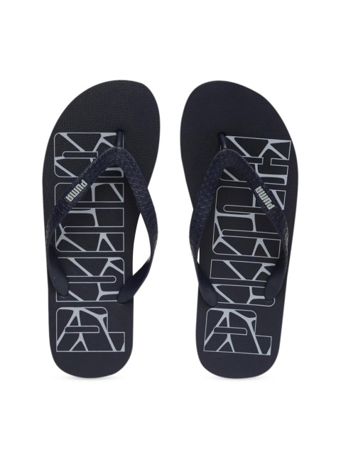 

Puma Unisex Navy Blue Solid Thong Flip Flops