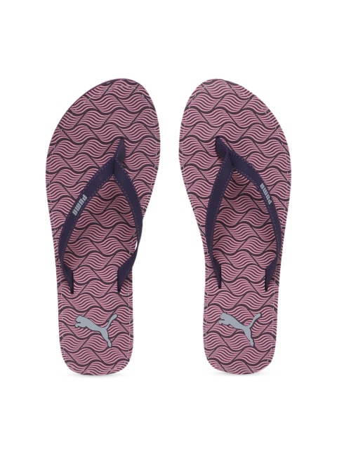 

Puma Women Purple Solid Thong Flip Flops