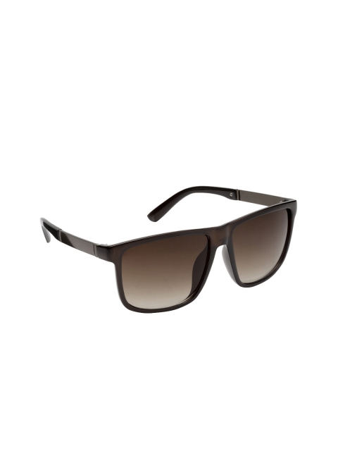 

Get Glamr Unisex Rectangle Sunglasses SG-UN-MT-241-12, Brown
