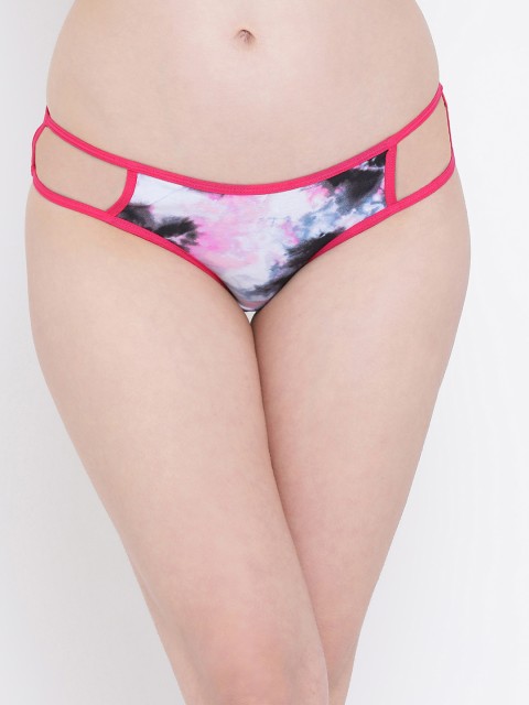 

Clovia Women Purple Printed Bikini Briefs PN3094P12XL
