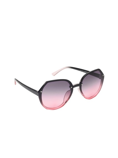 

Get Glamr Women Oversized Sunglasses SG-LT-MT-290-12, Black