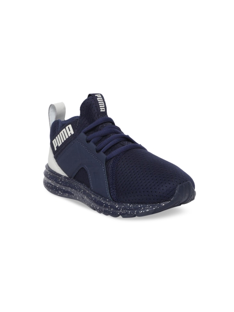 

Puma Kids Navy Blue Enzo Tech AC PS Sneakers