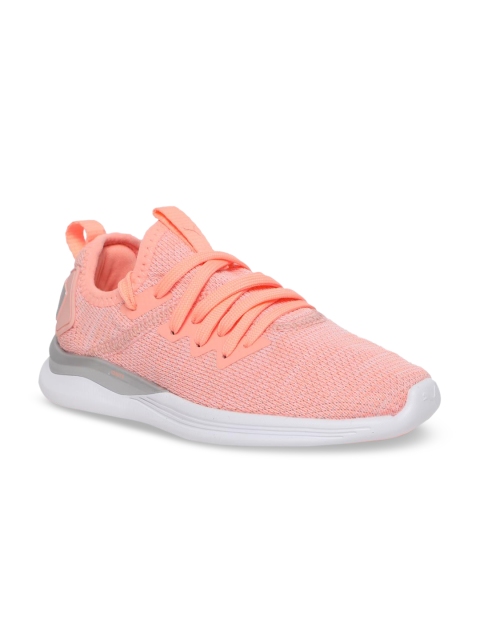 

Puma Girls Peach-Coloured Running Shoes 19247102-Peach Bud