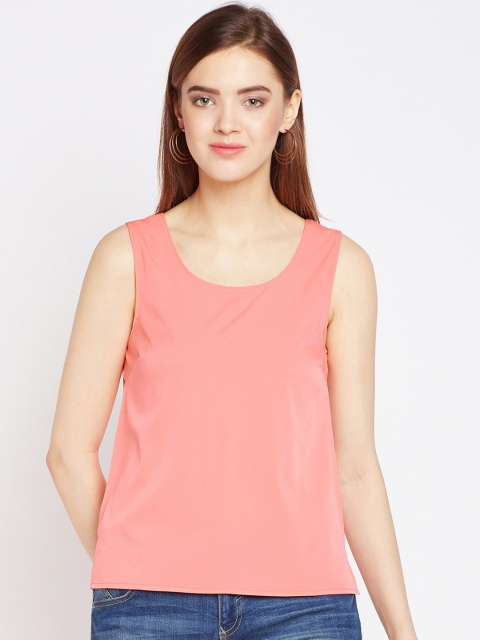 

Oxolloxo Women Coral Solid Top