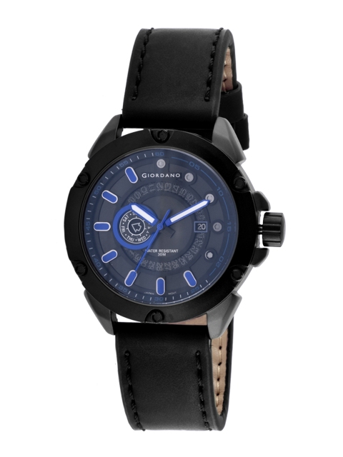 

GIORDANO Men Blue Analogue Watch