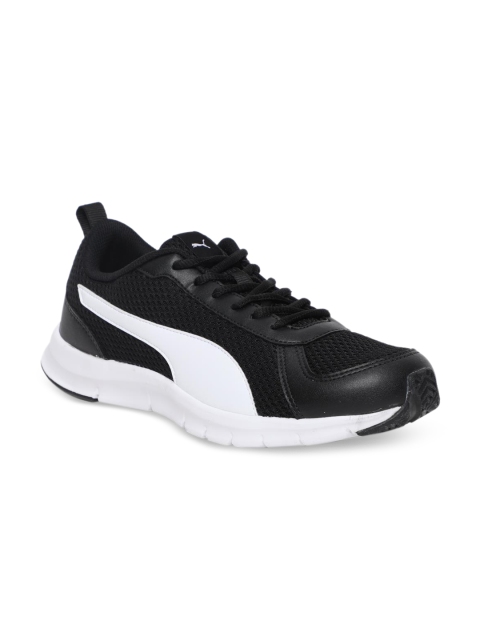 

Puma Men Black Mesh Mid-Top Flexracer 19 Running Shoes