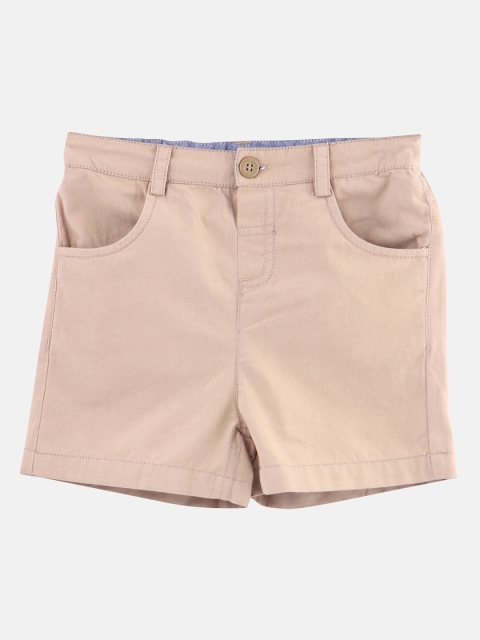 

Beebay Boys Beige Solid Regular Fit Regular Shorts