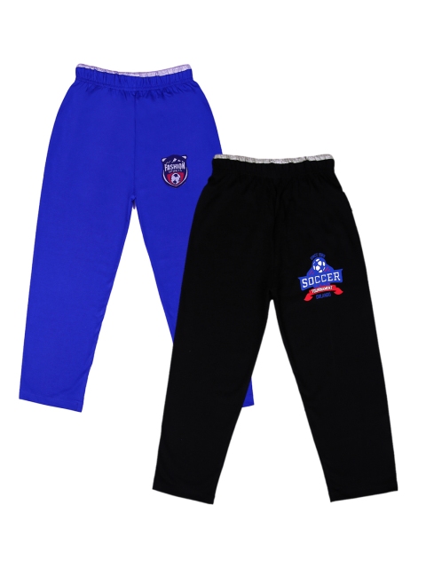 

SWEET ANGEL Kids Pack of 2 Straight-Fit Track Pants, Black