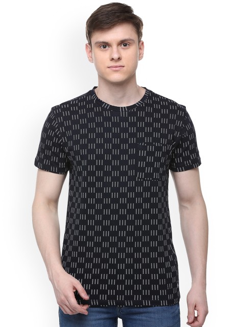

Solly Jeans Co. Men Black Printed Round Neck T-shirt