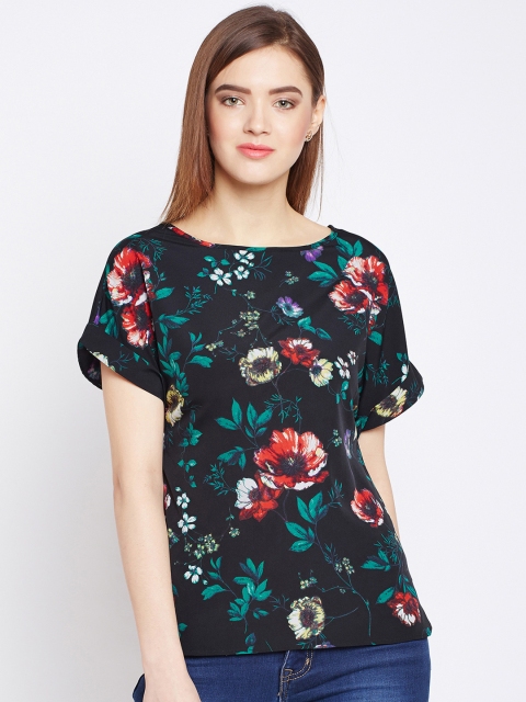 

Oxolloxo Women Black Printed Top