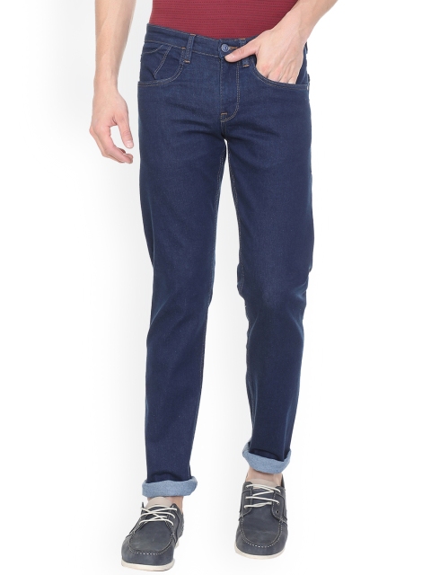 

Solly Jeans Co. Men Blue Skinny Fit Mid-Rise Clean Look Stretchable Jeans