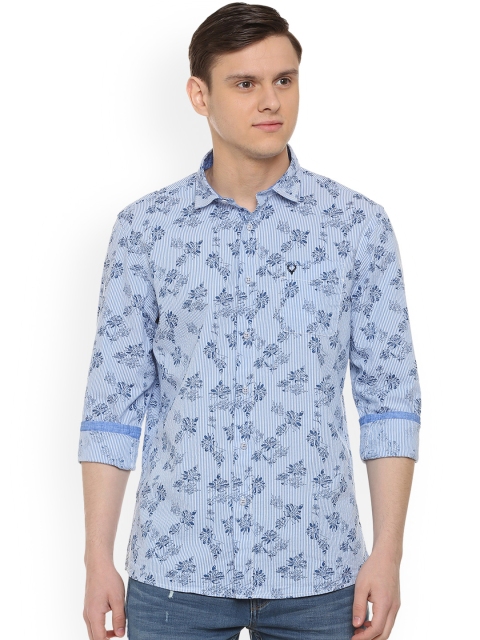 

Allen Solly Sport Men Blue Regular Fit Printed Casual Shirt