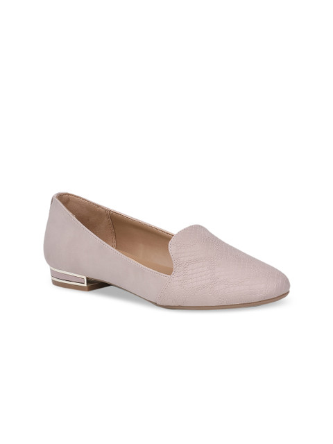 

Call It Spring Women Mauve Textured Ballerinas