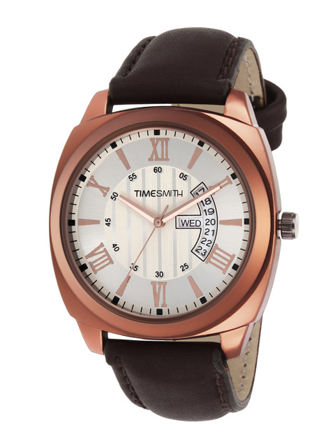 

TIMESMITH Men Off-White Analogue Watch TSC-021x